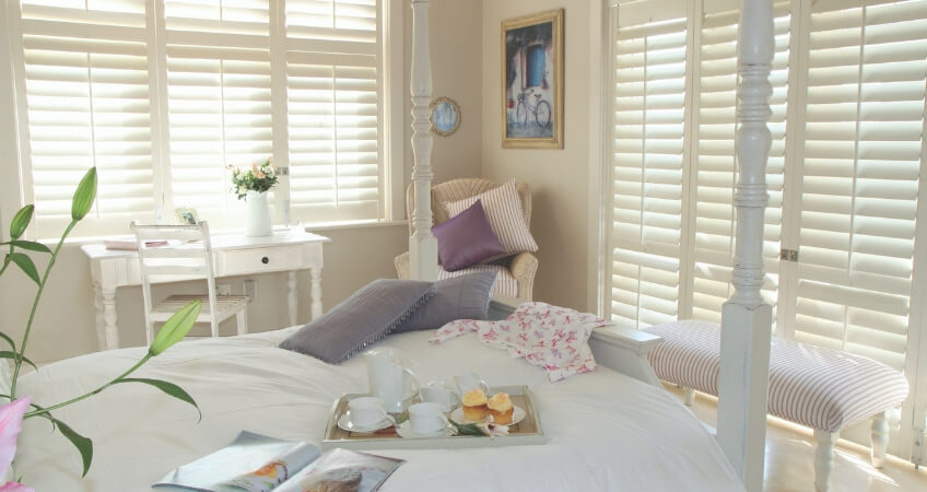 Bedroom shutters