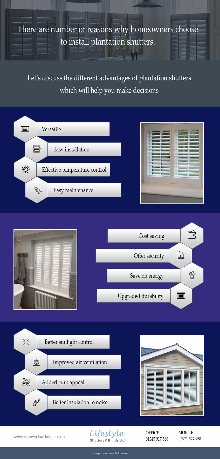 Benefits of plantation shutters