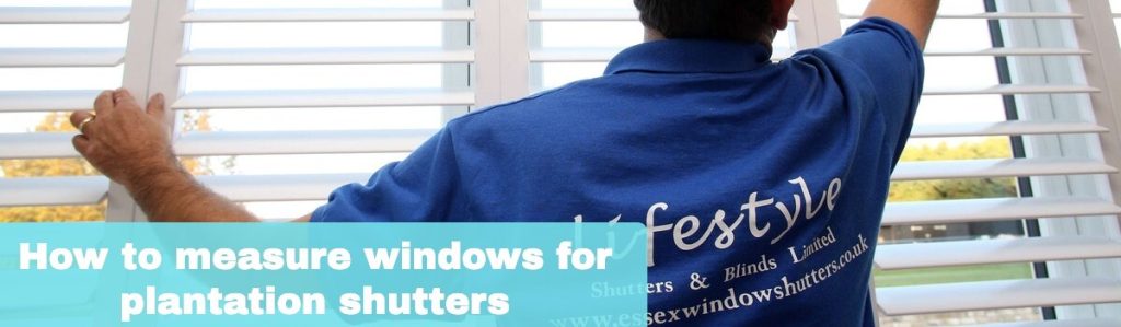 How to measure windows for plantation shutters