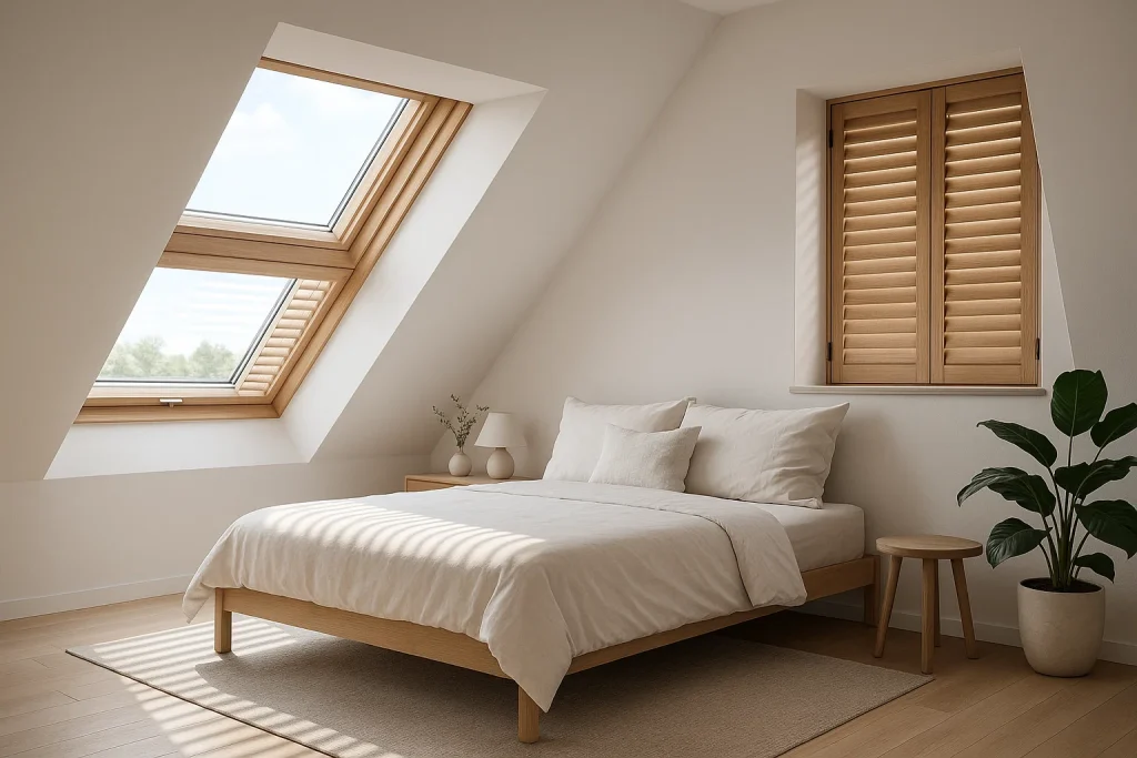 shutters on skylights