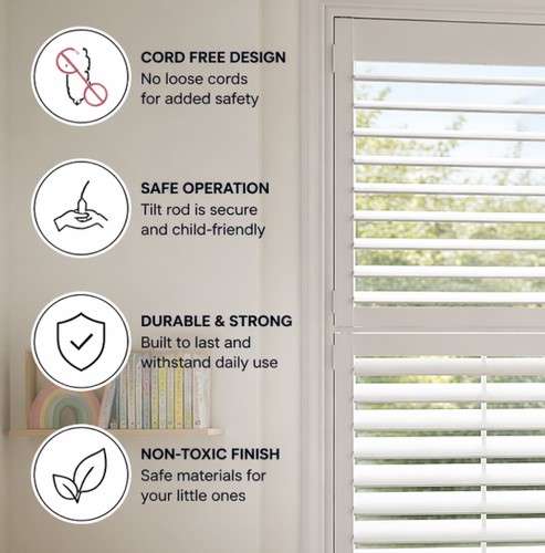 child safe window shutters