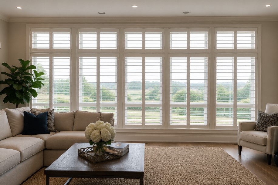 Shutters for large windows