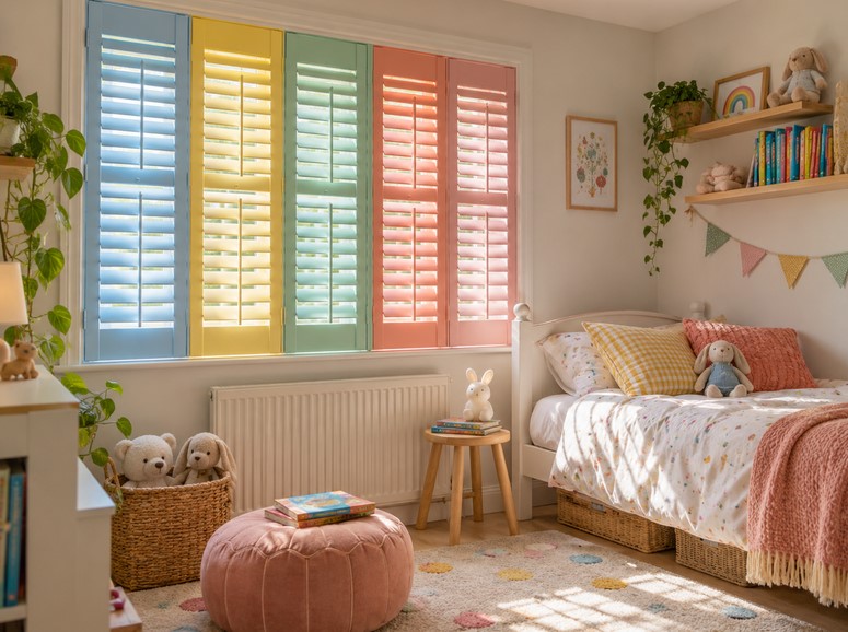 colourful shutters
