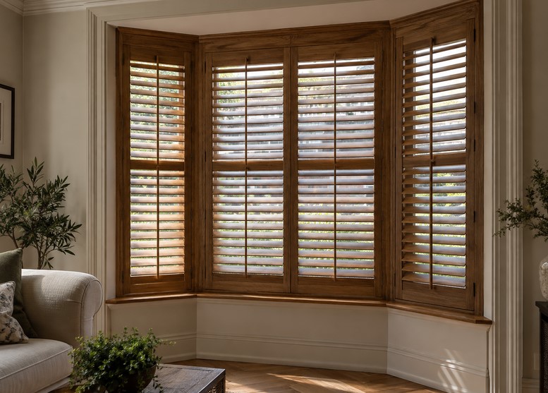 solid wood shutters